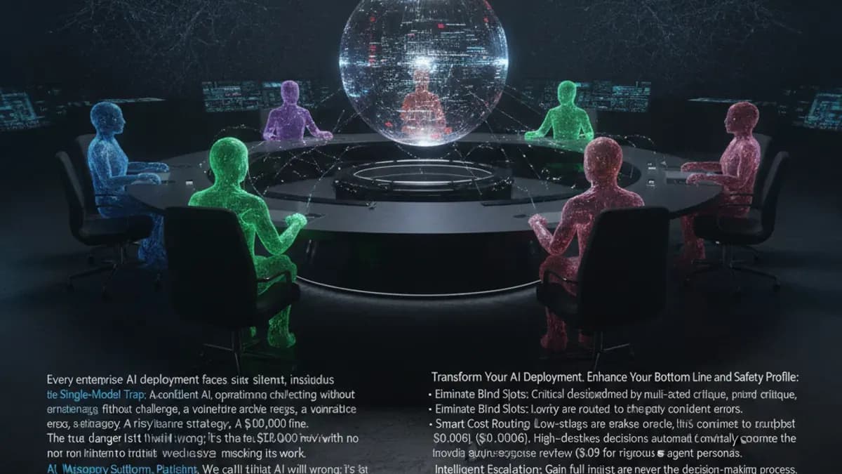 AI Generated Cover for: I Built a Multi-Model AI Council in 1 Hour. Here Is Why It Changes Everything.