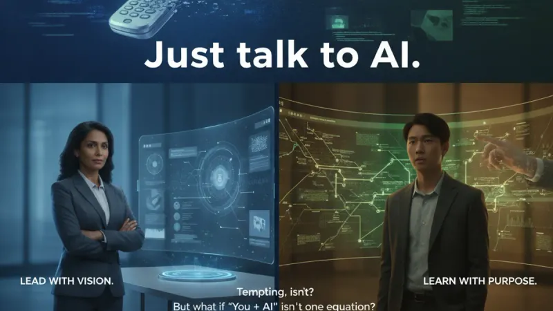 AI Generated Cover for: Fire Everyone Over 35? The Dangerous Myth of the "AI-Only" Mentorship