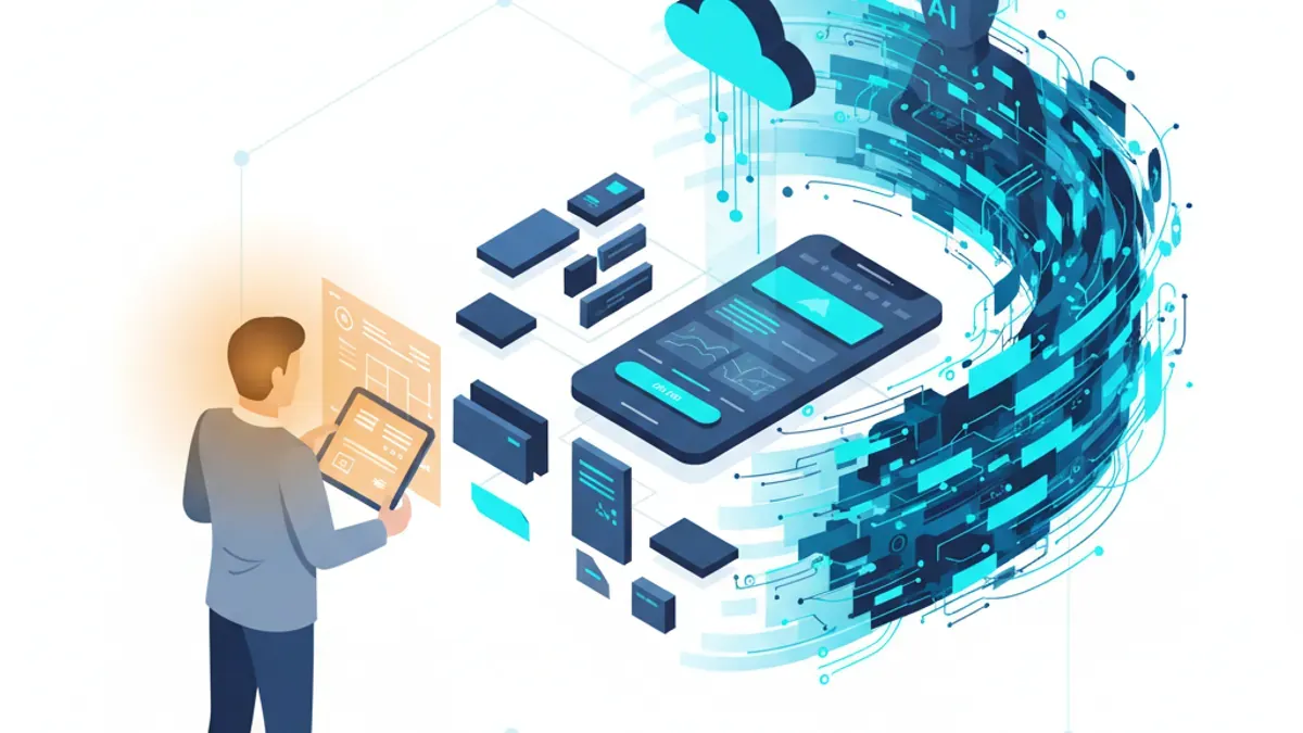 AI Generated Cover for: The 2-Hour App: How AI Agents Killed the 6-Month Development Cycle