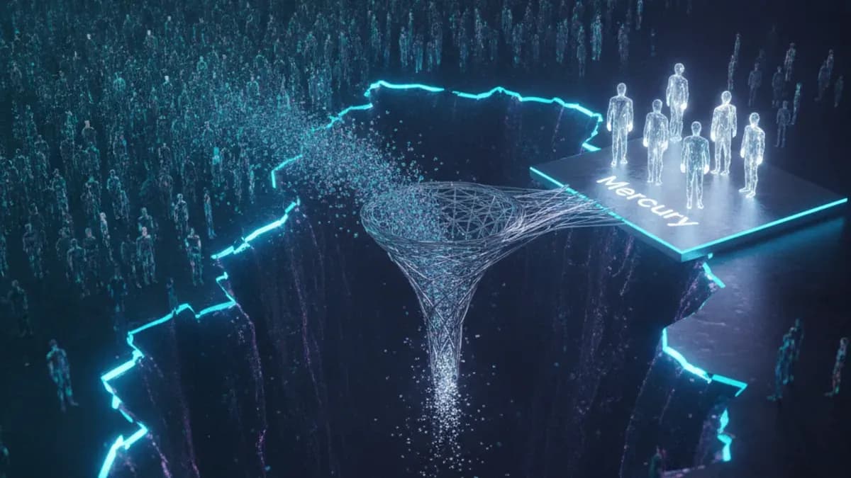 AI Generated Cover for: The Trickle-Down Death: Why Most People Can't Run a One-Person Company